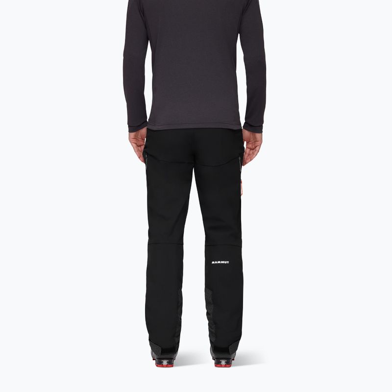 Pantaloni softshell pentru bărbați Mammut Taiss Guide black 2