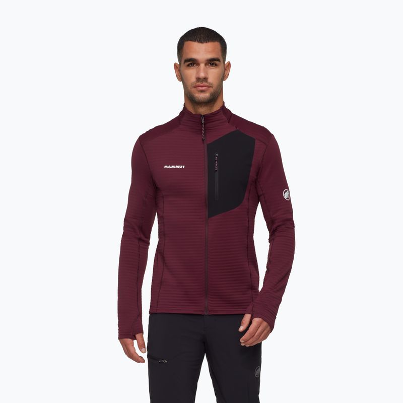 Bluză pentru bărbați Mammut Taiss Light ML vin/black