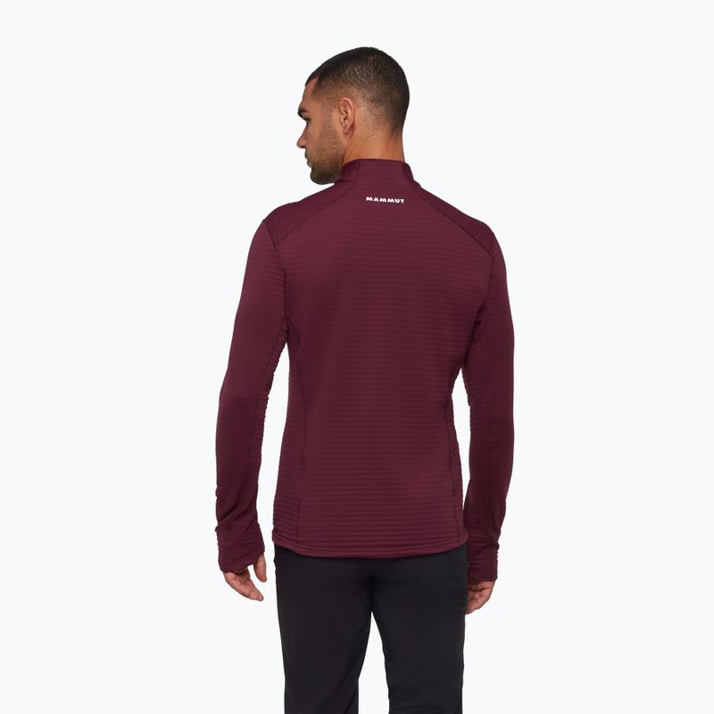 Bluză pentru bărbați Mammut Taiss Light ML vin/black 2