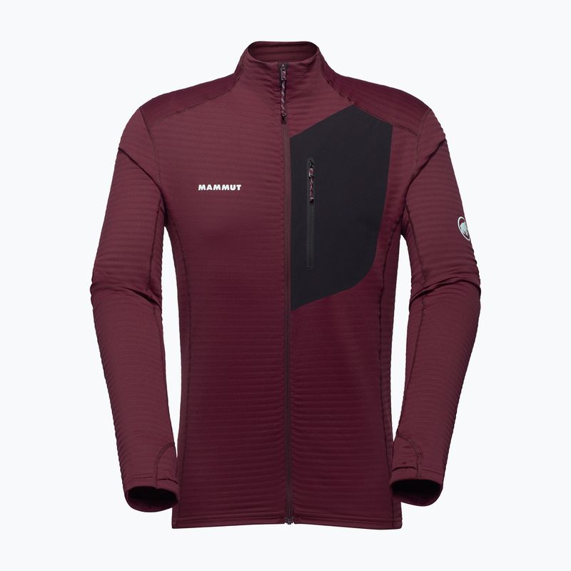 Bluză pentru bărbați Mammut Taiss Light ML vin/black 4