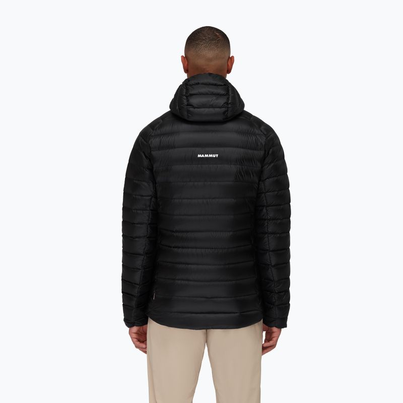 Geacă cu puf pentru bărbați Mammut Broad Peak Insulation Hooded black 2