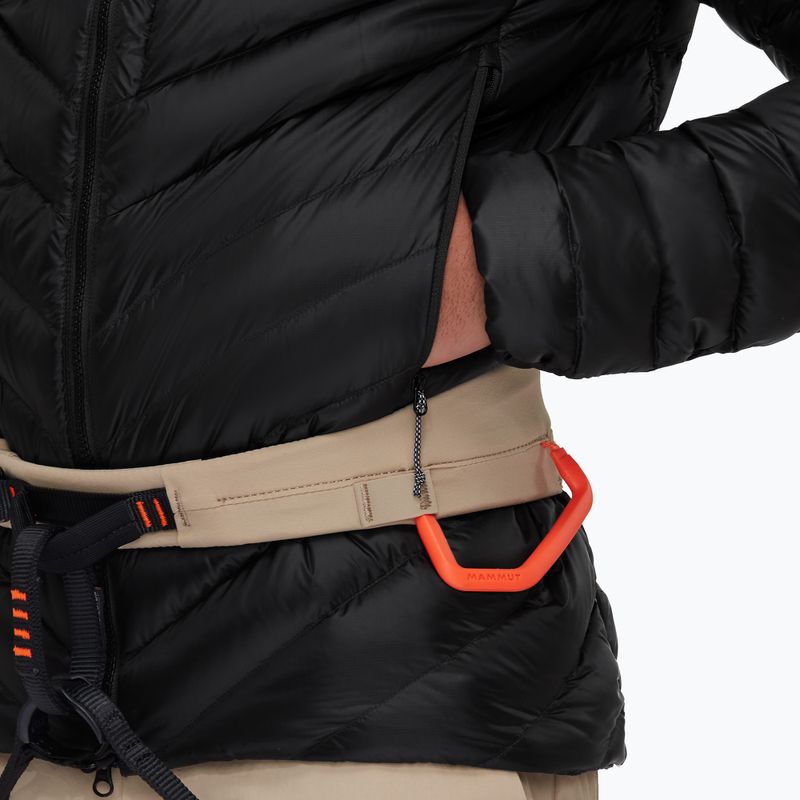 Geacă cu puf pentru bărbați Mammut Broad Peak Insulation Hooded black 5
