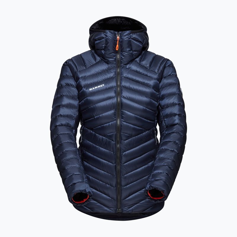 Geacă cu puf pentru femei Mammut Broad Peak Insulation Hooded marine/black 6