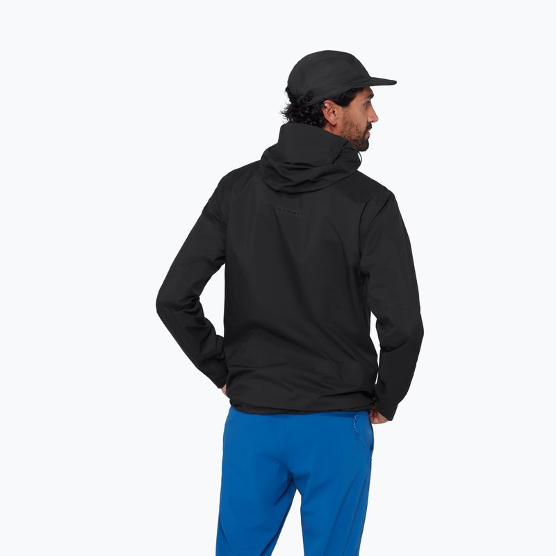 Geacă împotriva vântului pentru bărbați Mammut Ducan HS Hooded black 3