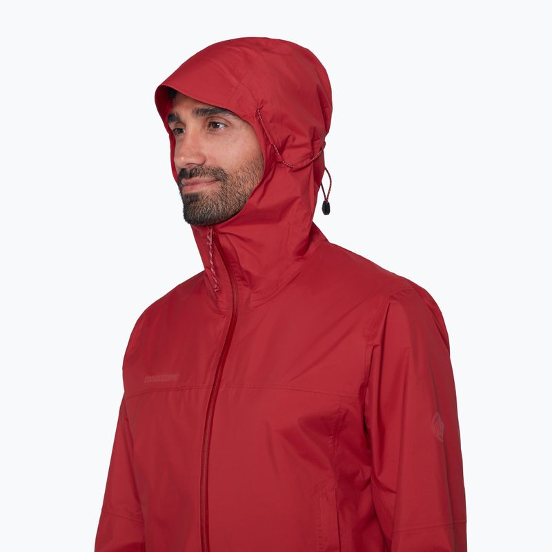 Geacă împotriva vântului pentru bărbați Mammut Ducan HS Hooded dark mammut red 5