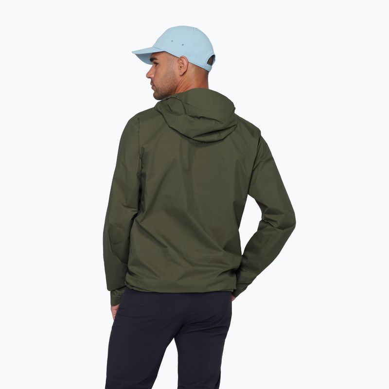 Geacă împotriva vântului pentru bărbați Mammut Ducan HS Hooded dark mesh 3