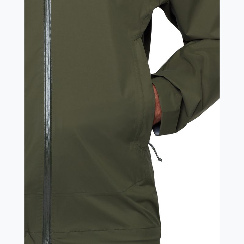 Geacă împotriva vântului pentru bărbați Mammut Ducan HS Hooded dark mesh 6