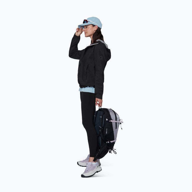 Geacă împotriva vântului pentru femei Mammut Ducan HS Hooded black 2