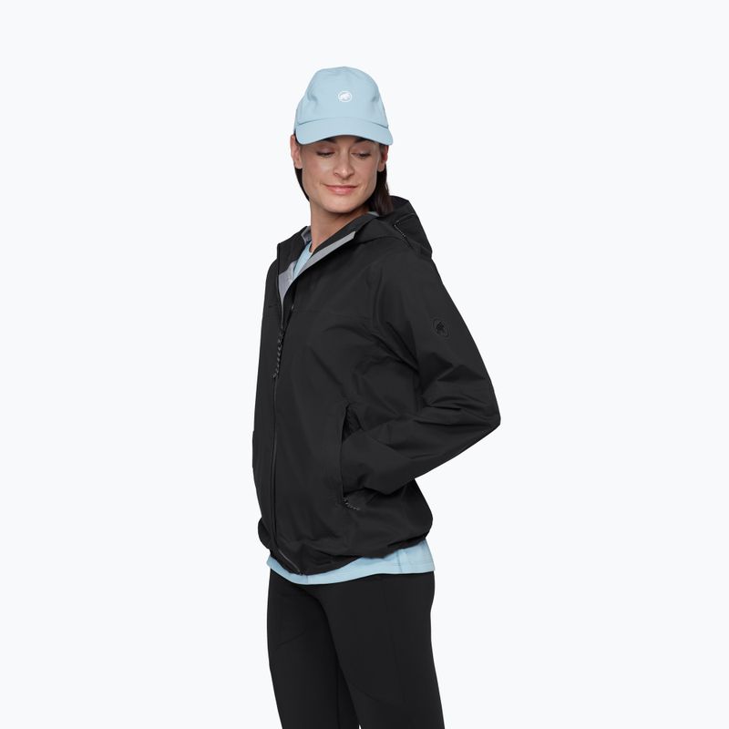 Geacă împotriva vântului pentru femei Mammut Ducan HS Hooded black 4