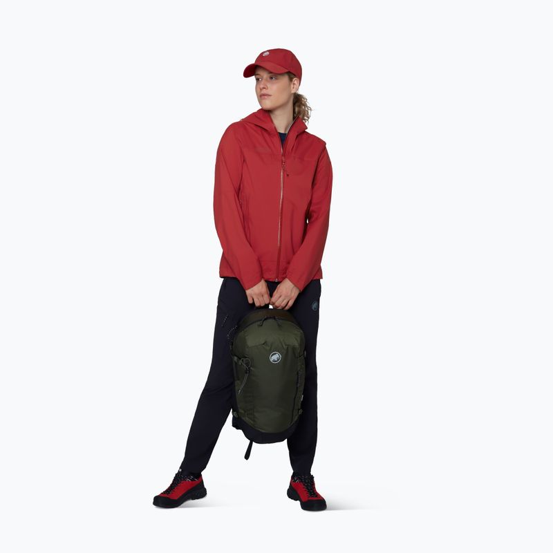 Geacă împotriva vântului pentru femei Mammut Ducan HS Hooded dark mammut red 2