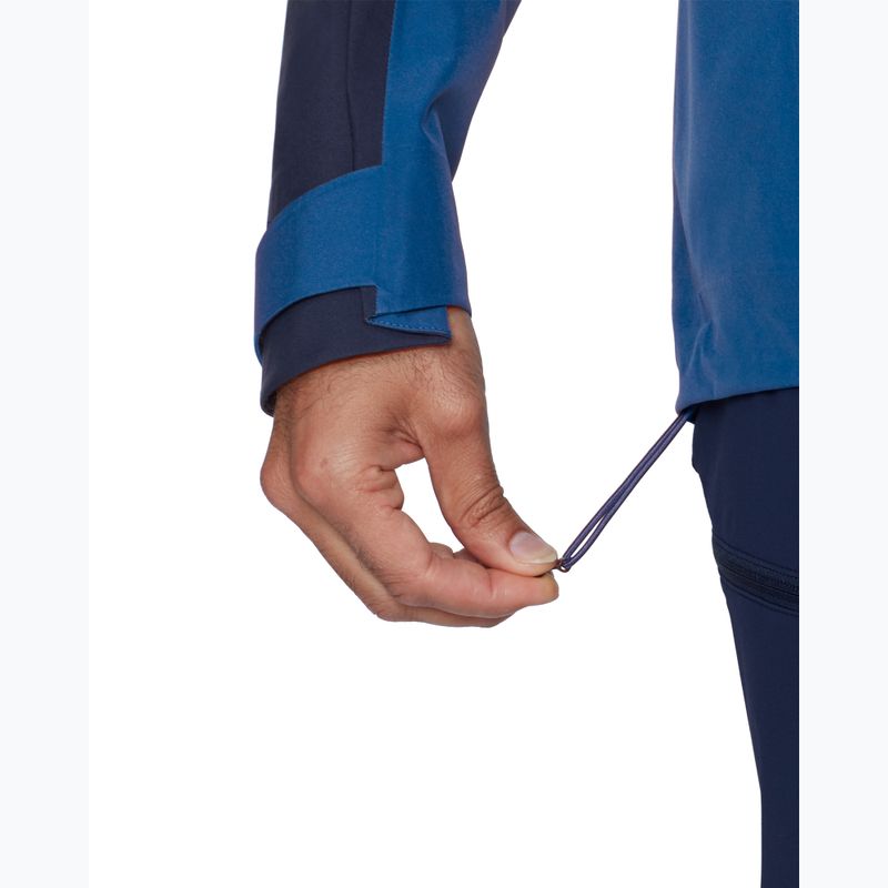 Geacă de ploaie pentru bărbați Mammut Crater IV HS Hooded sweatshirt/marine 8