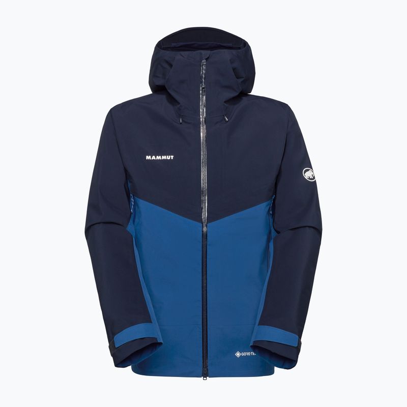 Geacă de ploaie pentru bărbați Mammut Crater IV HS Hooded sweatshirt/marine 10