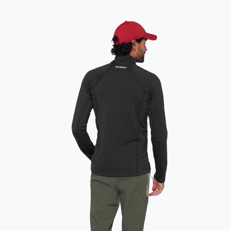 Bluză pentru bărbați Mammut Taiss ML Half Zip Pull black 3