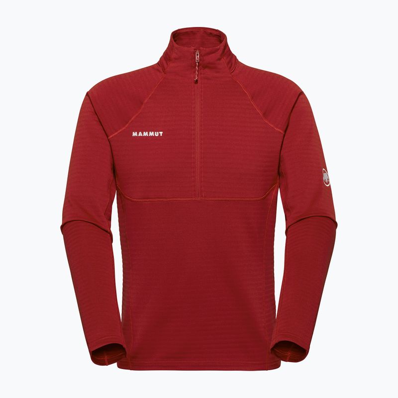 Bluză pentru bărbați Mammut Taiss ML Half Zip Pull dark mammut red 5