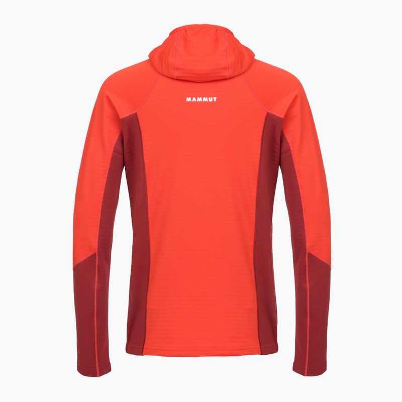 Bluză pentru bărbați Mammut Taiss ML Hooded mammut red/dark mammut 2