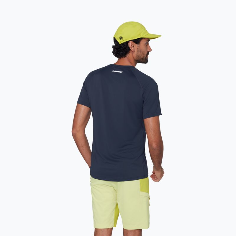 Tricou de trekking pentru bărbați Mammut Ducan FL T-Shirt Men marine 3