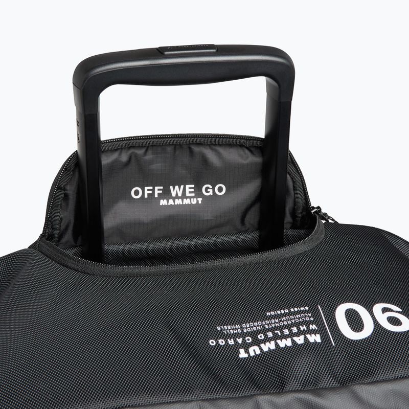 Valiză de călătorie Mammut Wheeled Cargo 90 Black 5