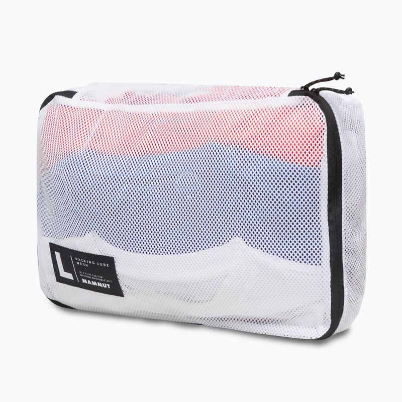 Husă pentru haine Mammut Packing Cube Mesh L White 2