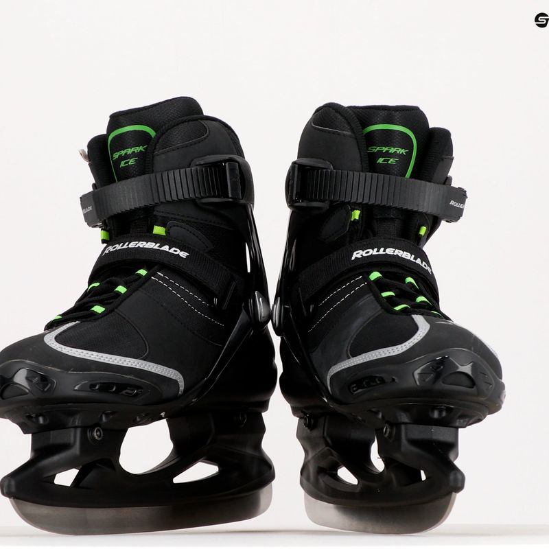 Patine de gheață pentru bărbați Rollerblade Spark, negru, 0P500700T83 9
