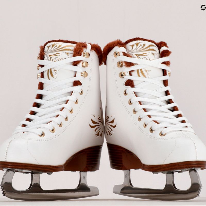 Patine de gheață pentru femei Rollerblade Diva, alb, 0P703000107 9