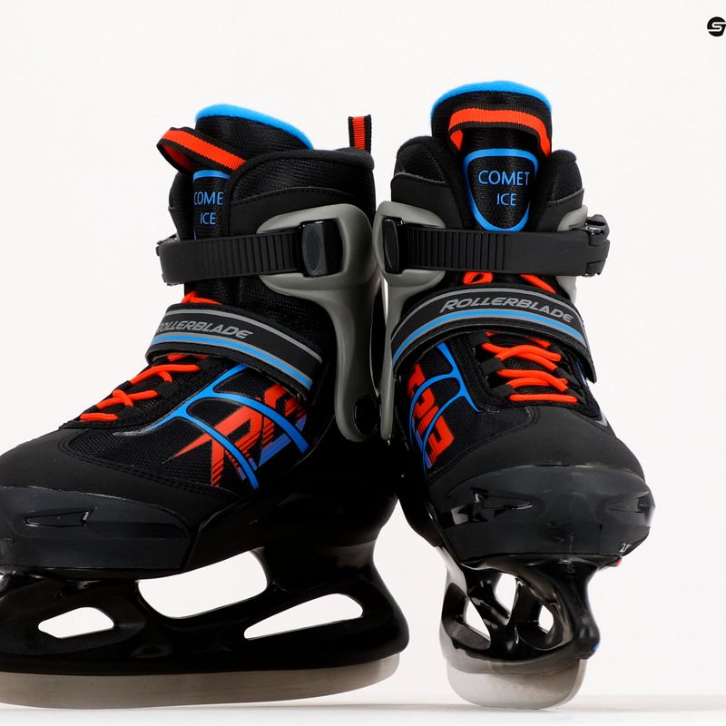 Patine de gheață pentru copii Rollerblade Comet, negru, 0P502500774 9