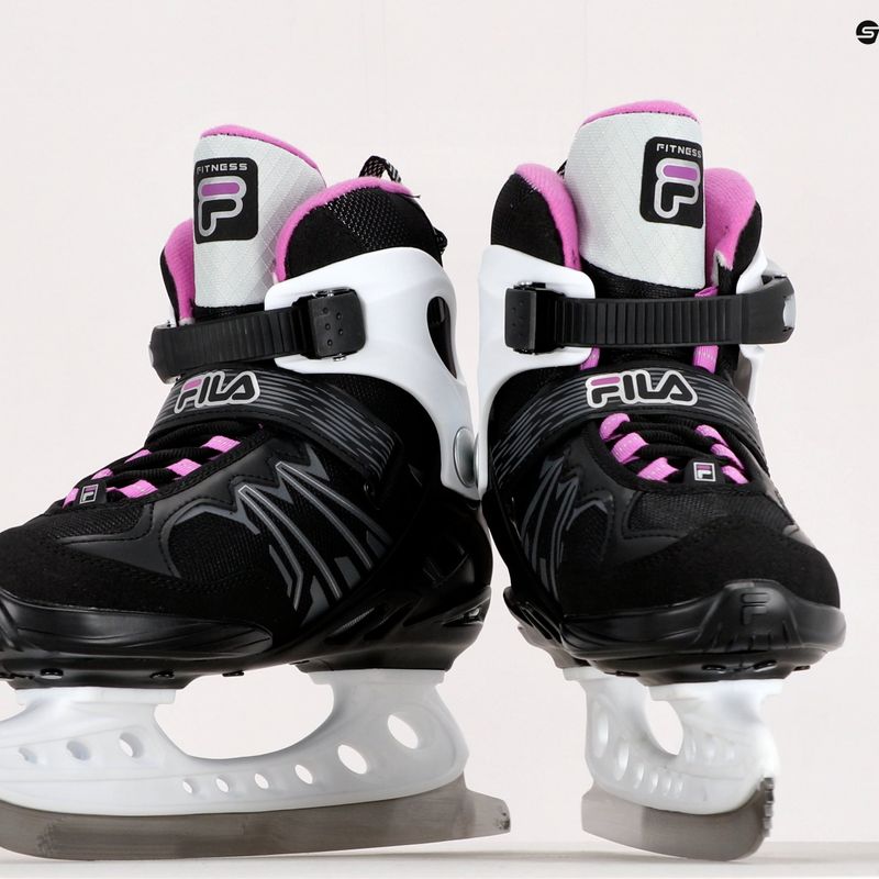 Patine pentru femei FILA Primo Lady black/grey/magenta 15