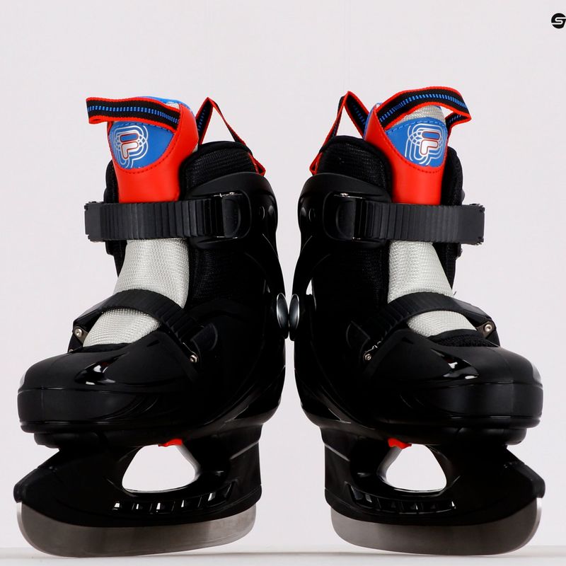 Patine pentru copii FILA J-One HR black/red/blue 9