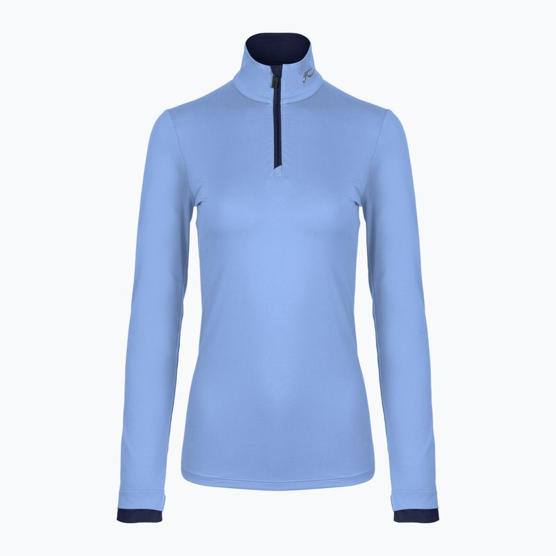 Bluză de schi pentru femei  KJUS Feel Midlayer Half Zip blue opal