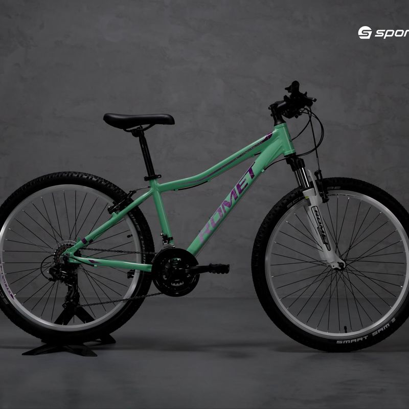 Bicicleta de munte pentru femei Romet Jolene 6.1 verde R22A-MTB-26-15-P-204 15