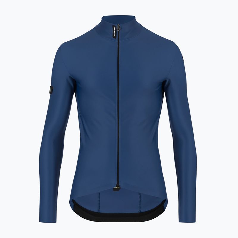 Tricou pentru bărbați ASSOS Mille GT Spring Fall Jersey C2 albastru piatră