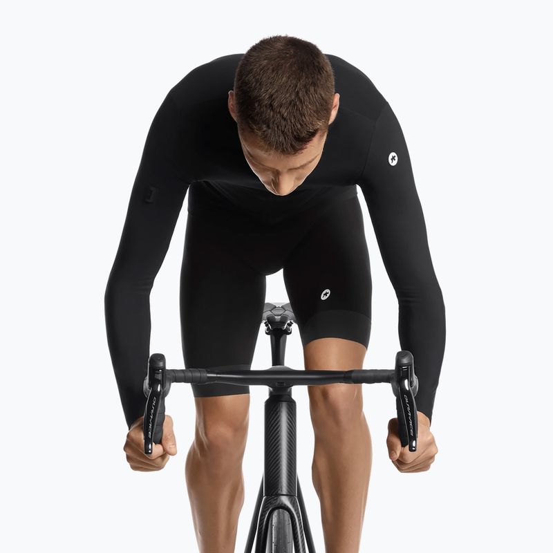 Tricou pentru bărbați ASSOS Mille GT Spring Fall Jersey C2 negru 5