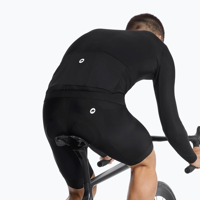 Tricou pentru bărbați ASSOS Mille GT Spring Fall Jersey C2 negru 7