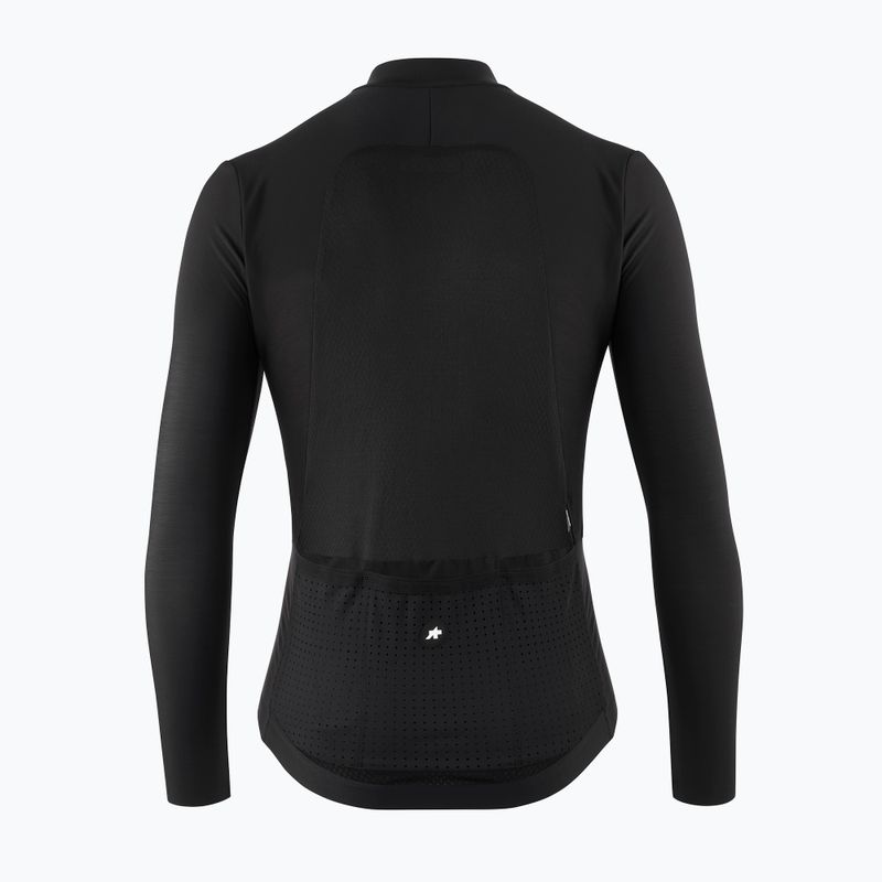 Bluză cu mânecă lungă pentru bărbați pentru ciclism ASSOS Equipe R S11 Spring Fall black 2