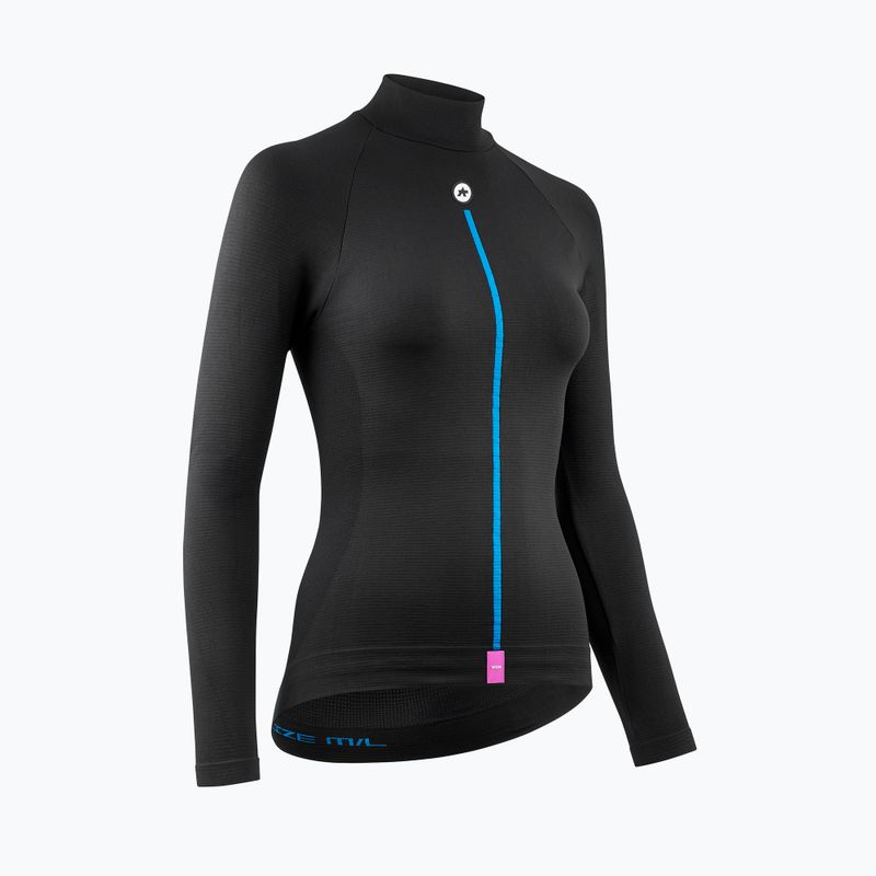 Longsleeve  de ciclism pentru femei  ASSOS Winter Skin Layer P1 W black 3