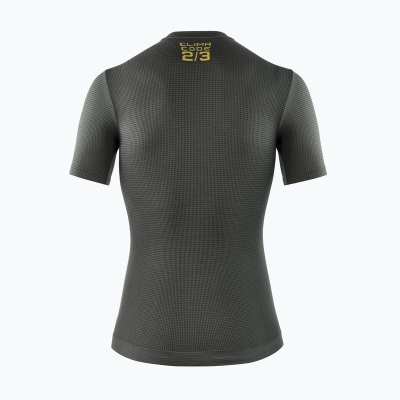 Tricou de ciclism pentru bărbați ASSOS Spring Fall Skin Layer P1 anthracite grey 2