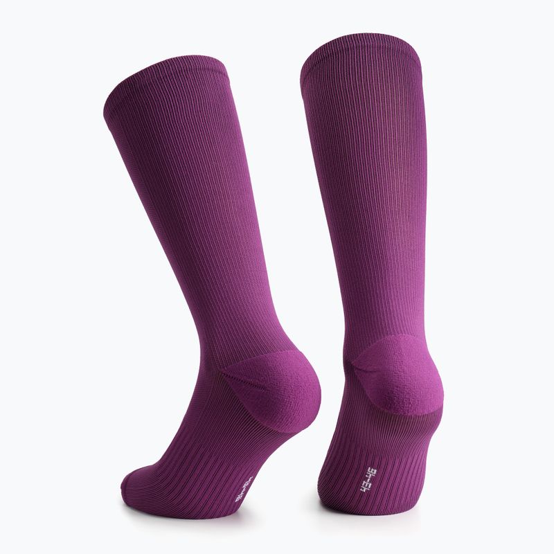 ASSOS Spring Fall Unisea șosete de ciclism alchemy violet 2