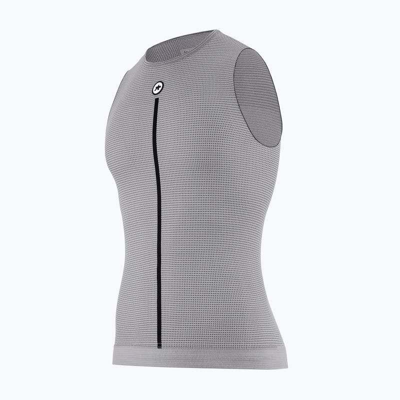 Hanorace ciclism bărbați ASSOS Summer NS Skin Layer P1 gri 4