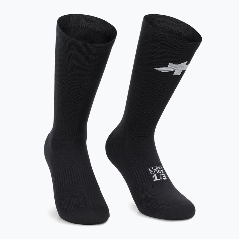 Șosete ASSOS Racing S11 precision graphite