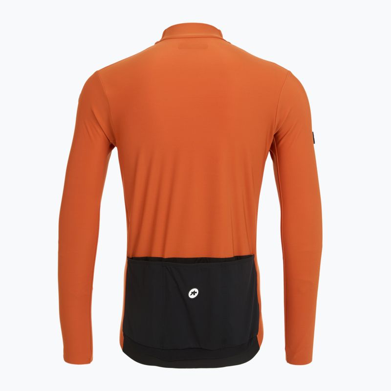 Bluză de ciclism pentru bărbați ASSOS Mille GT Spring Fall C2 rusty brown 2