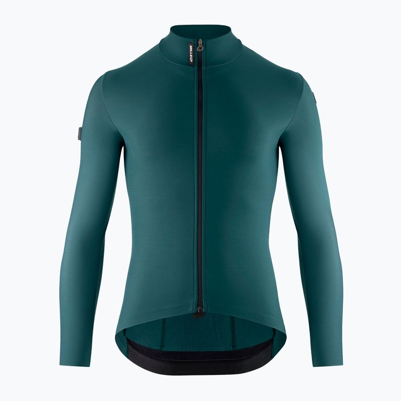 Bluză de ciclism pentru bărbaț ASSOS Mille GT Spring Fall C2 foundation green