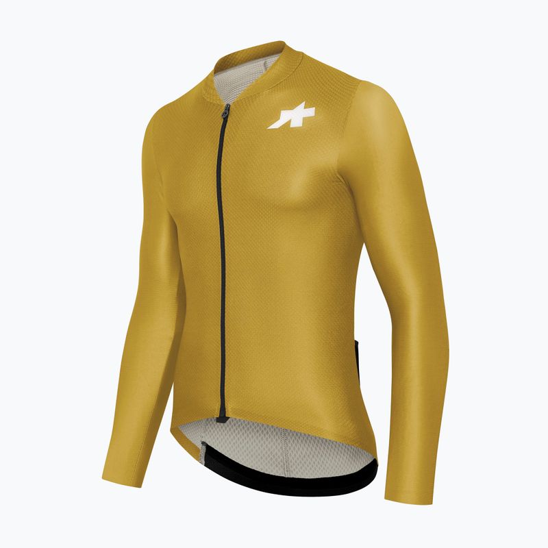Bluză cu mânecă lungă pentru bărbați pentru ciclism ASSOS Mille GT S11 EVO golden yellow 4