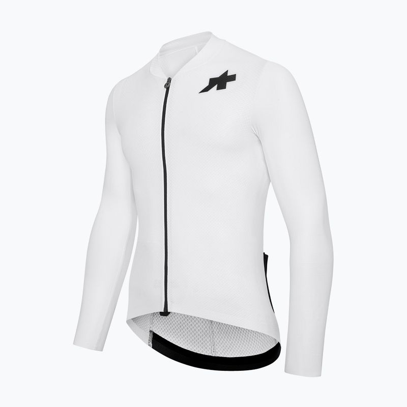 Bluză cu mânecă lungă pentru bărbați pentru ciclism ASSOS Mille GT S11 EVO white 4