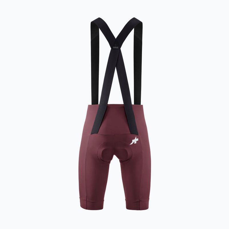 Pantaloni scurți de ciclism pentru bărbați ASSOS Mille GT S11 Bib Shorts burgundy red 2