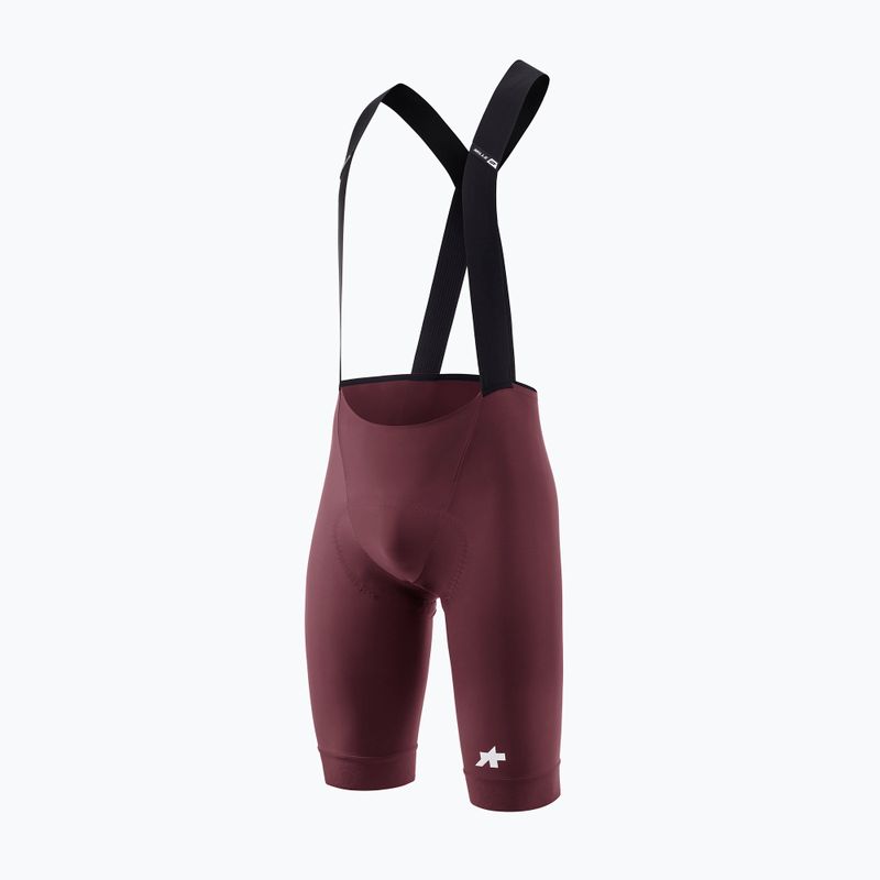 Pantaloni scurți de ciclism pentru bărbați ASSOS Mille GT S11 Bib Shorts burgundy red 4