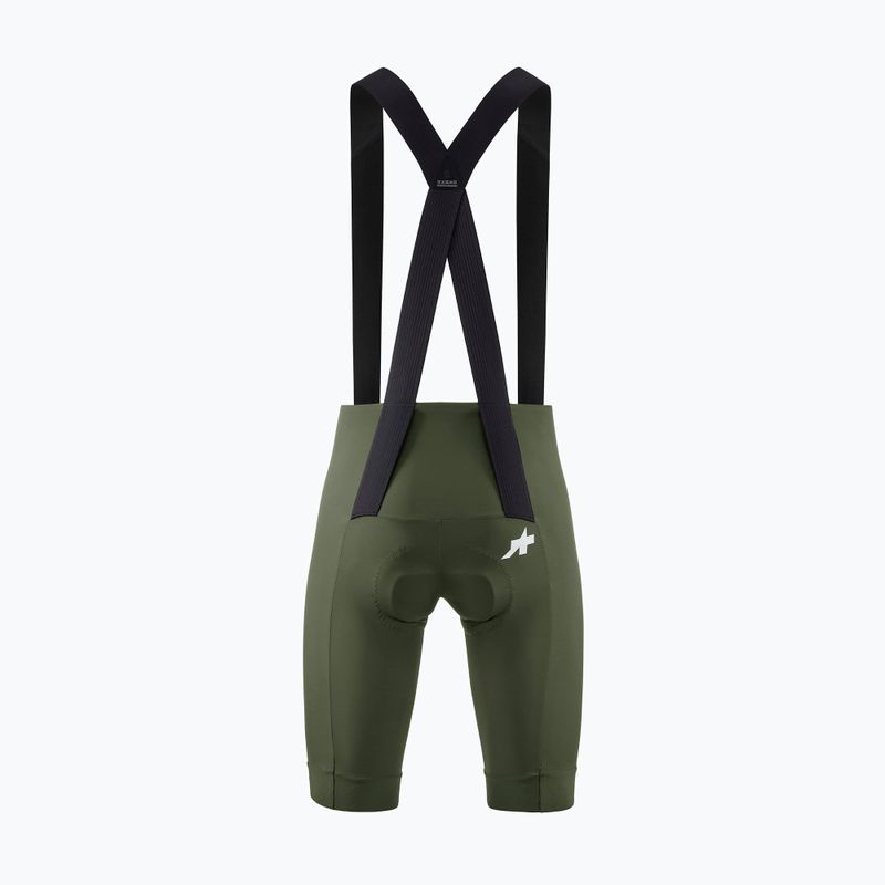 Pantaloni scurți de ciclism pentru bărbați ASSOS Mille GT S11 Bib Shorts moss green 2