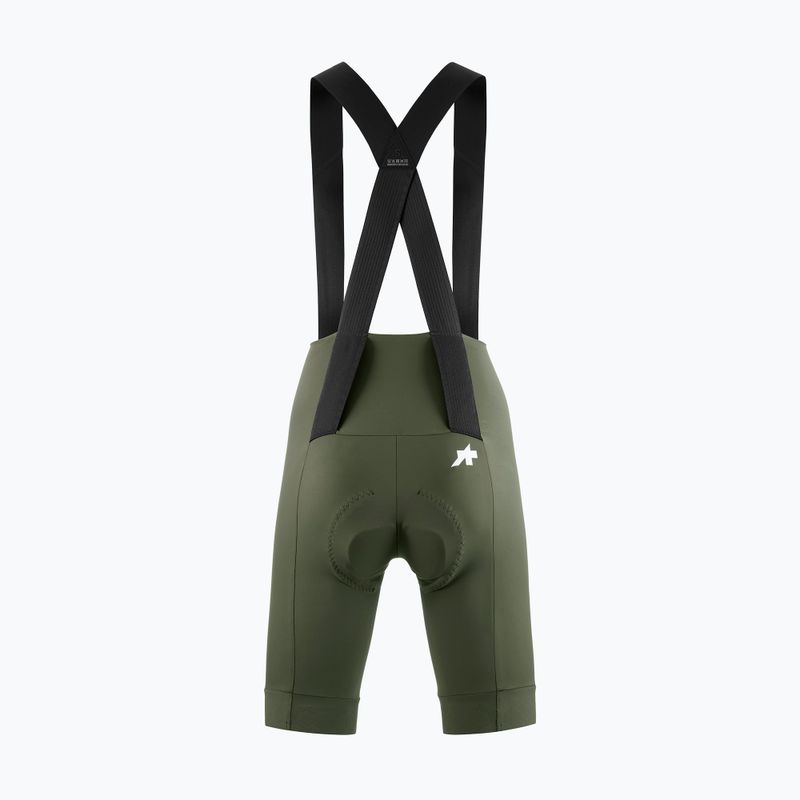 Pantaloni scurți de ciclism pentru femei ASSOS Uma GT S11 Bib Shorts W moss green 2
