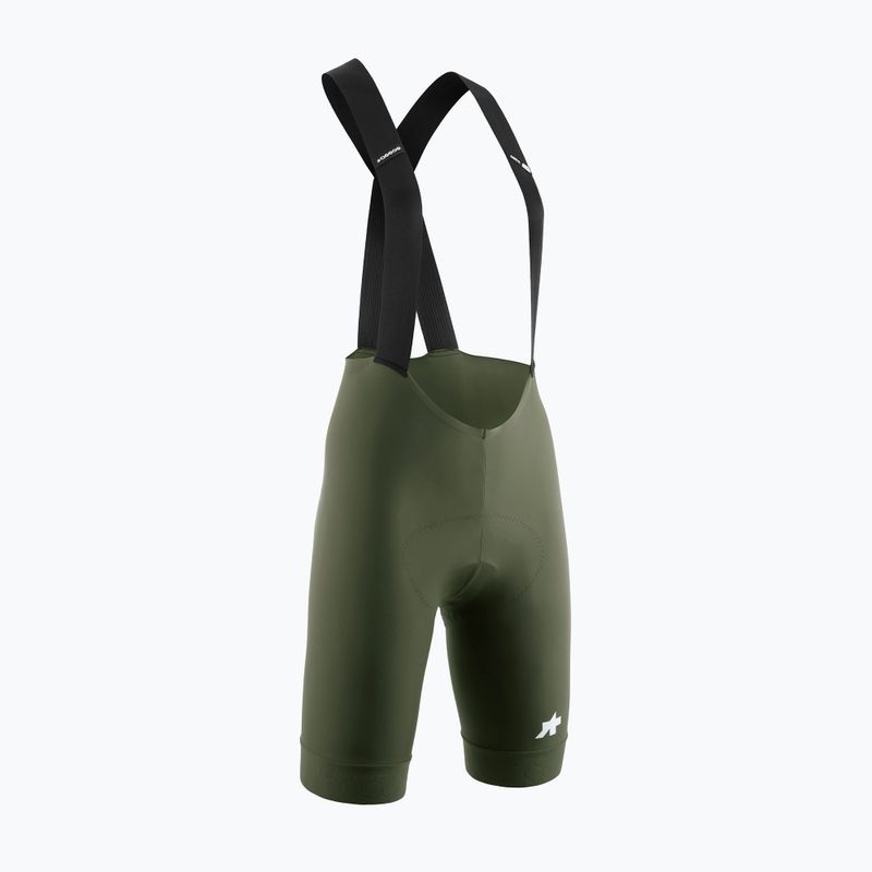 Pantaloni scurți de ciclism pentru femei ASSOS Uma GT S11 Bib Shorts W moss green 3