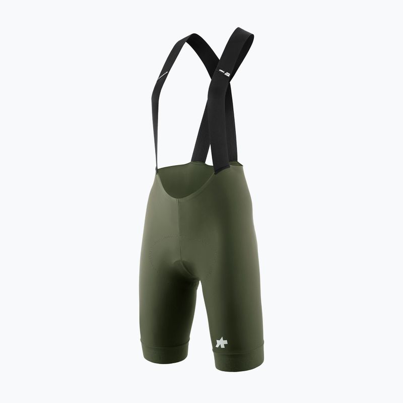 Pantaloni scurți de ciclism pentru femei ASSOS Uma GT S11 Bib Shorts W moss green 4