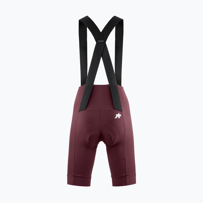 Pantaloni scurți de ciclism pentru femei ASSOS Uma GT S11 Bib Shorts W burgundy red 2
