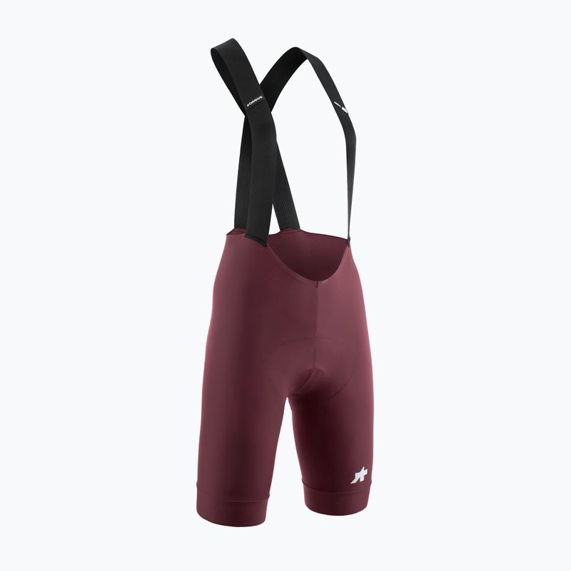 Pantaloni scurți de ciclism pentru femei ASSOS Uma GT S11 Bib Shorts W burgundy red 3